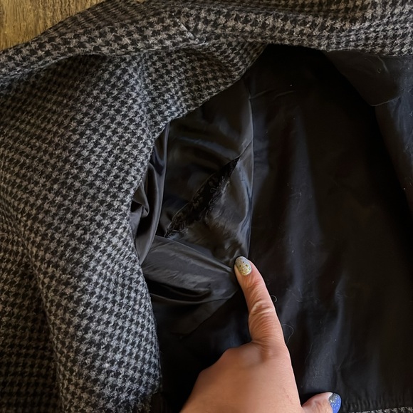 American Eagle The Legendary Blazer Gray Brown Wool Blazer Size XL - Picture 15 of 15